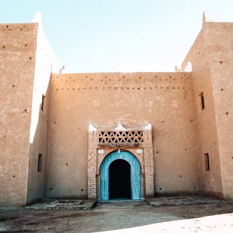 Portone d'ingresso berbero di Dar Haroun