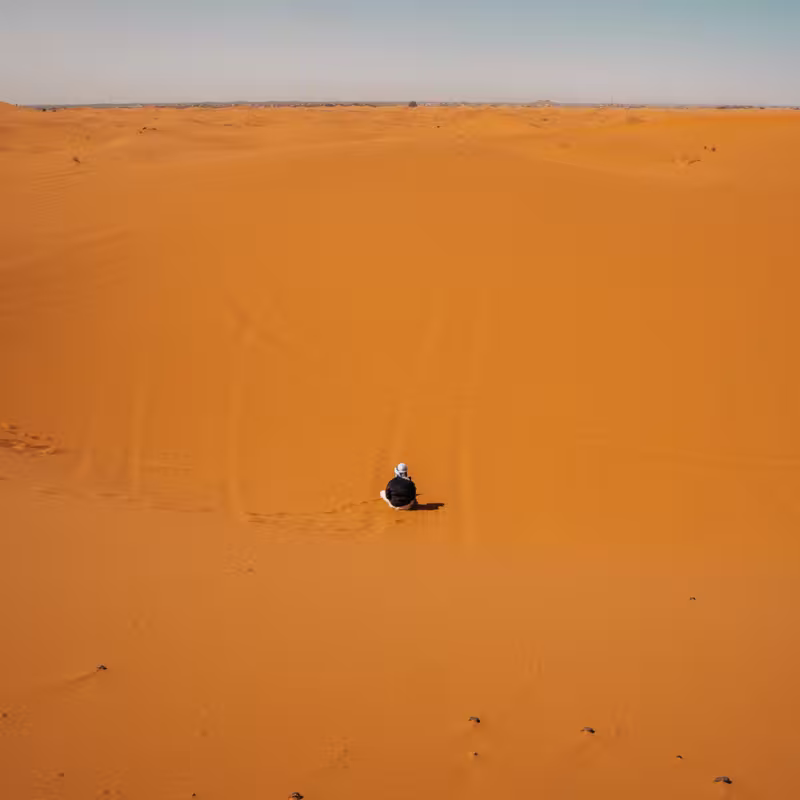 Le dune dell'Erg Chebbi, traguardo del viaggio